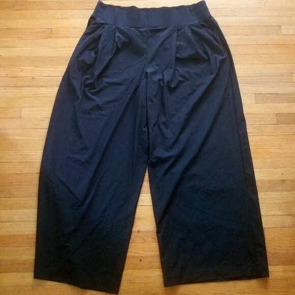 Old Navy SleekTech Women's Wide Leg Pants LP - Picture 1 of 3
